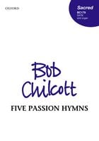 Five Passion Hymns SATB choral sheet music cover